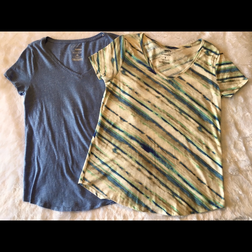 2 pack of Sonoma The Everyday Tee